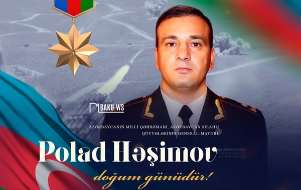 Polad Həşimovun doğum günüdür