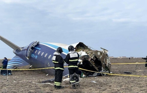 AZAL təyyarəsinin qəzası zamanı yanğın füzelyajın və pilot kabinəsinin bir hissəsini məhv edib - HESABAT