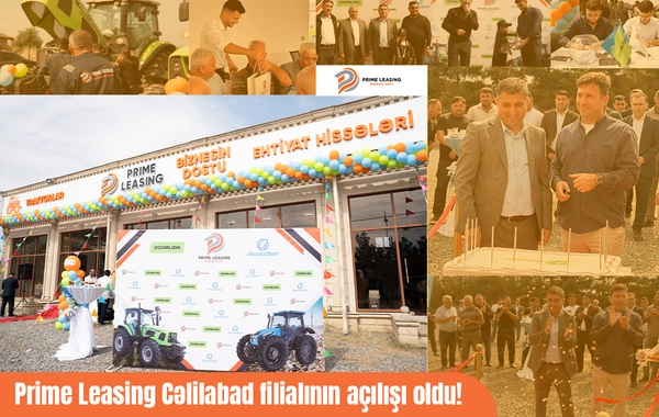 Prime Leasing Cənub bölgəsində: Cəlilabadda yeni filial qapılarını açdı