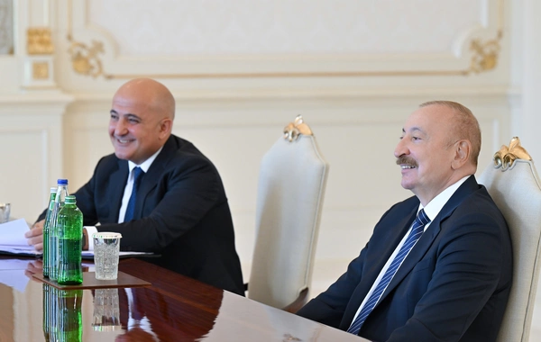 İlham Əliyev Global Infrastructure Partners şirkətinin rəhbərini qəbul edib