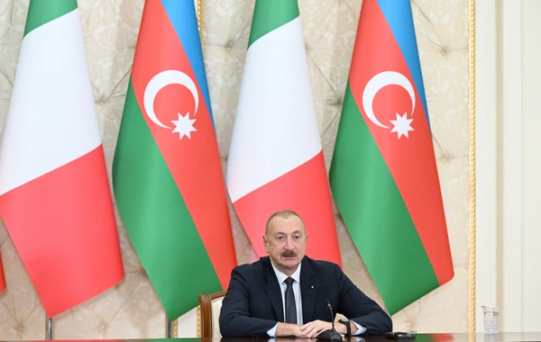 Azərbaycan və İtaliya prezidentləri mətbuata bəyanatlarla çıxış ediblər