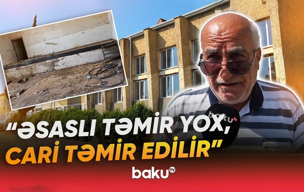 46 ildən sonra təmir edilən məktəbdə narazılıq: Şagirdlər hər gün əlavə beş kilometr yol gedirlər