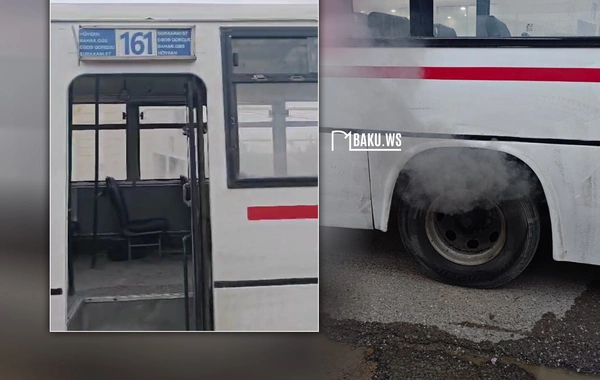161 nömrəli avtobusda göz gözü görmədi