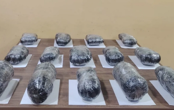 İrandan Azərbaycana 41 kq narkotikin keçirilməsinin qarşısı alınıb, PUA zərərsizləşdirilib