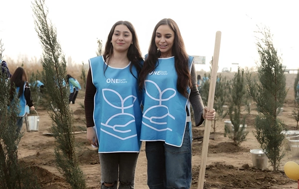 Лейла Алиева приняла участие в экоакциях в Мингячевире