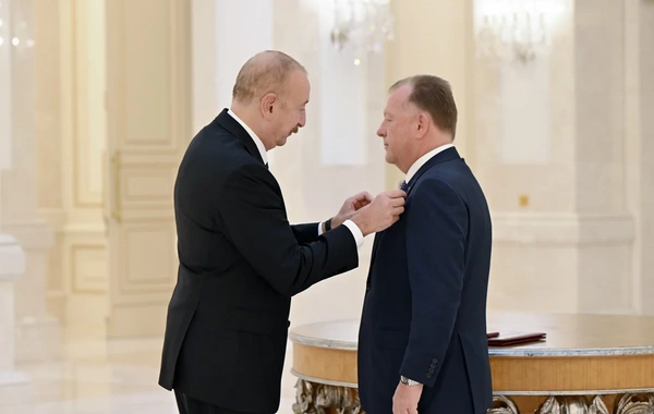İlham Əliyev Beynəlxalq Cüdo Federasiyasının prezidentini qəbul edib