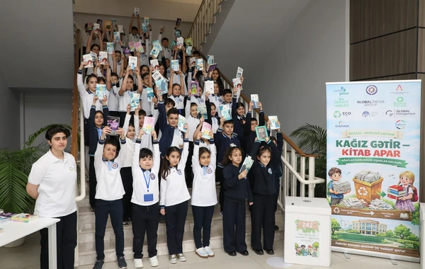 "Kağız gətir - kitab apar" sosial-ekoloji layihəsinə start verildi