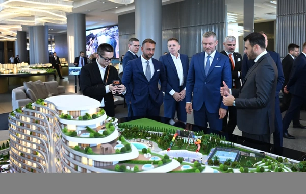 Slovakiya Prezidenti "Sea Breeze"lə tanış olub