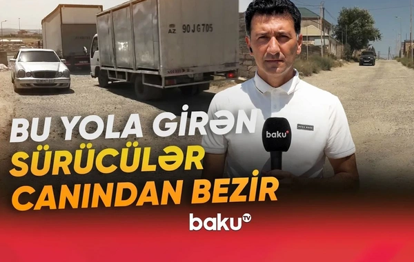 Sürücüləri canından bezdirən yol