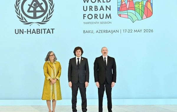 İlham Əliyev Ümumdünya Şəhərsalma Forumunun 13-cü Sessiyasının açılış mərasimində iştirak edir
