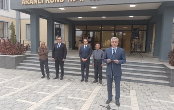 Heydər Əliyev Fondu İmişlidə yeni məktəb inşa edib