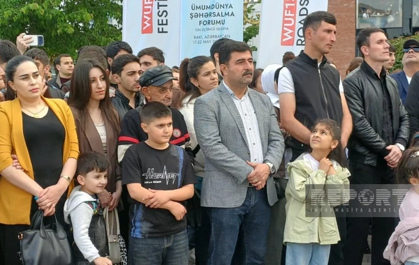 WUF13 Festivalının ictimai proqramına 9 mindən çox iştirakçı qatılıb