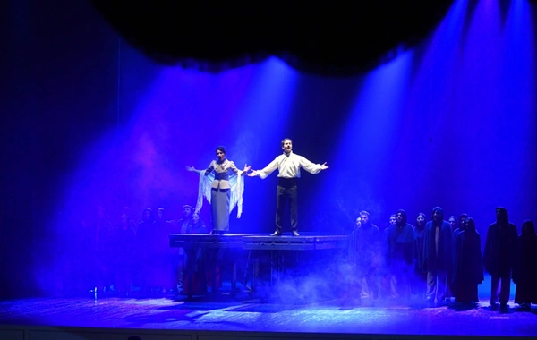 Akademik Musiqili Teatrda "Gülçöhrə və Əsgər" tamaşasının premyerası olub