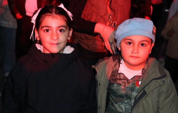 Xankəndidə Zəfər atəşfəşanlığı