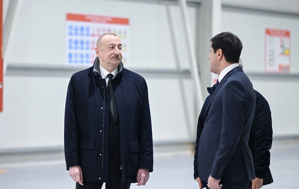 Sumqayıt Sənaye Parkında karton və qutu taralarının istehsalı müəssisəsinin açılışı olub