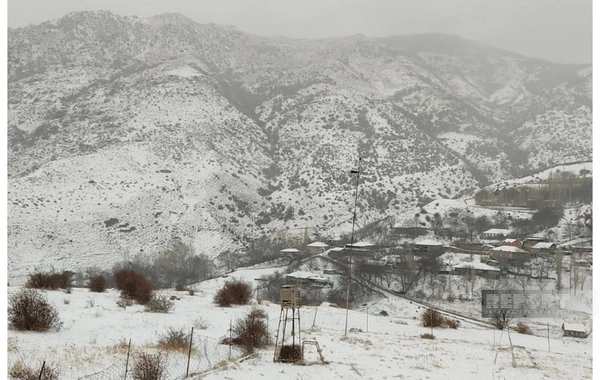 Azərbaycanın bu ərazilərində qarın hündürlüyü 25 sm-ə çatıb