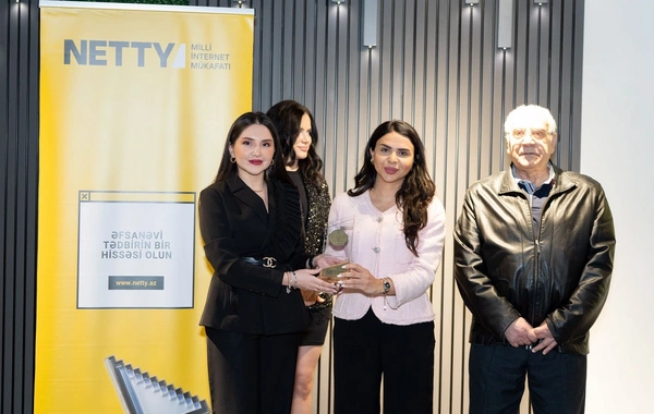NETTY 2025 Azərbaycanın Milli internet mükafatının qalibləri elan edilib