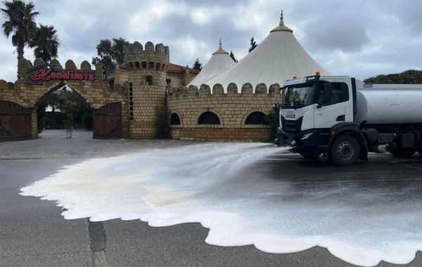 Bu gün Bakıda 550 küçə yuyulub