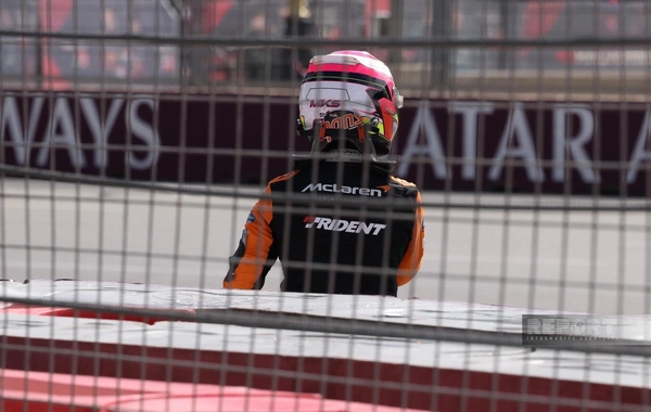 В ходе основной гонки "Формулы 2" произошла авария