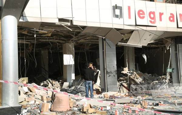 Bakıda obyektdə güclü PARTLAYIŞ - 7 nəfər xilas edilib, yaralılar var