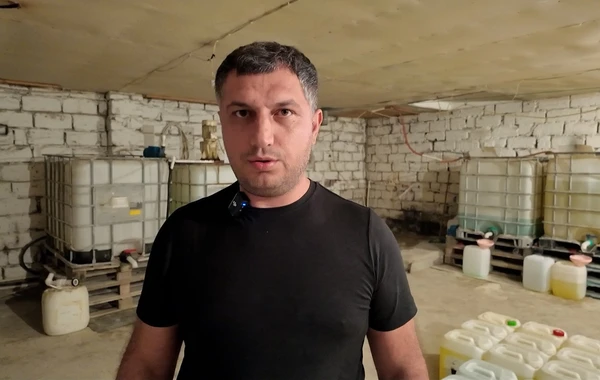 Suraxanıda saxta yuyucu vasitələr istehsal edən sex aşkarlanıb