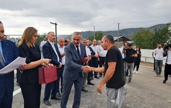 Жителям села Колатаг вручены ключи от квартир