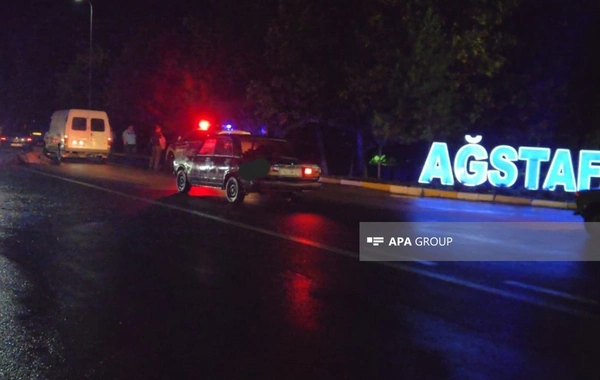 Ağstafada maşın atı vurub, sürücü xəsarət alıb