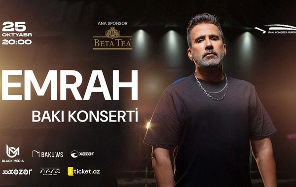 Emrah Bakıda möhtəşəm konsert proqramı ilə çıxış edəcək