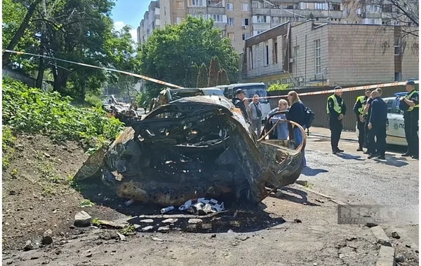 Kiyev Rusiyanın növbəti raket hücumundan sonra - FOTOREPORTAJ