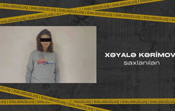 Özünü dövlət qurumunun əməkdaşı kimi təqdim edən Xəyalə SAXLANILDI