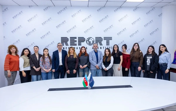 "Report" Media Məktəbinin 20-ci qrupu təlim proqramına qoşulub