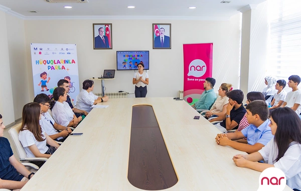 "Nar" uşaqlar üçün maarifləndirici tədbirlərə dəstək verir