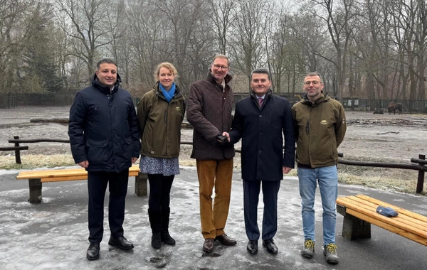 Almaniyadan Azərbaycana 18 zubr yola salınıb