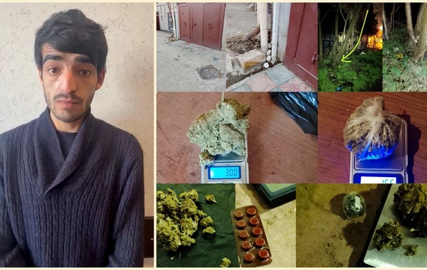 Yasamalda ƏMƏLİYYAT: 20 kiloqram marixuana aşkarlandı