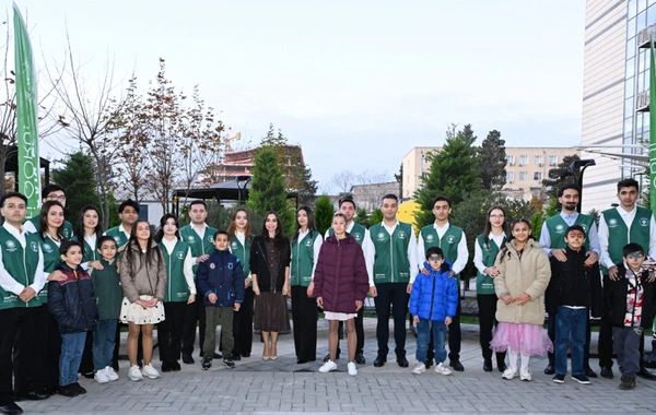 Leyla Əliyeva "ASAN Məktub" sosial proqramının 10 illiyinə həsr olunan tədbirdə iştirak edib