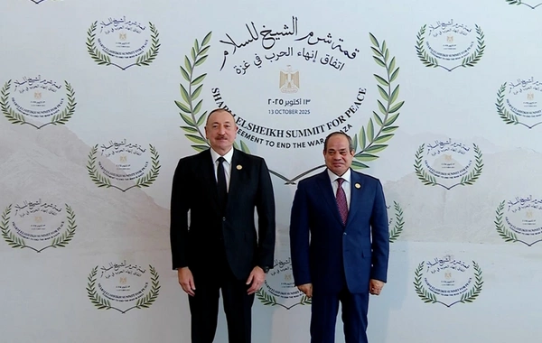 Prezident İlham Əliyev Yaxın Şərq Sülh Sammitində iştirak edirb