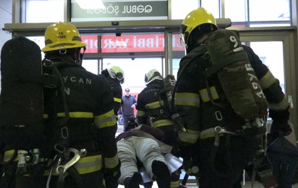 Fövqəladə Hallar Nazirliyi Bakı Sağlamlıq Mərkəzində təlim keçirib