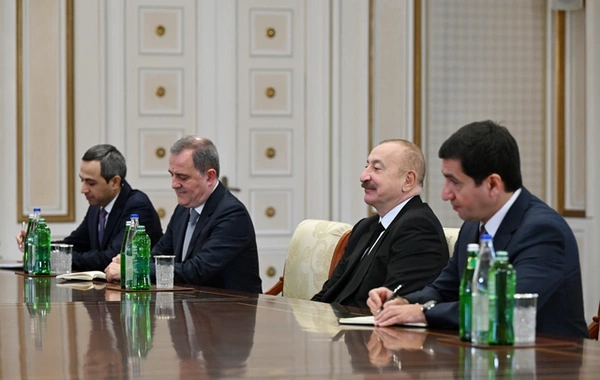 President of Azerbaijan received the Minister of Foreign Affairs of Estonia