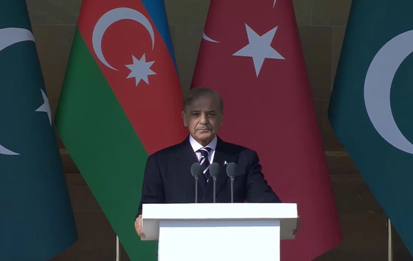 Pakistanın Baş naziri: Bu gün burada böyük vətənpərvərlik eşqi ilə möhtəşəm hadisəni qeyd edən güclü Azərbaycan xalqını görürəm