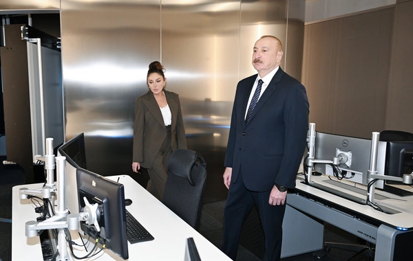 Prezident İlham Əliyev Milli Aviasiya Akademiyasında Beynəlxalq Təlim Mərkəzinin açılışında iştirak edib