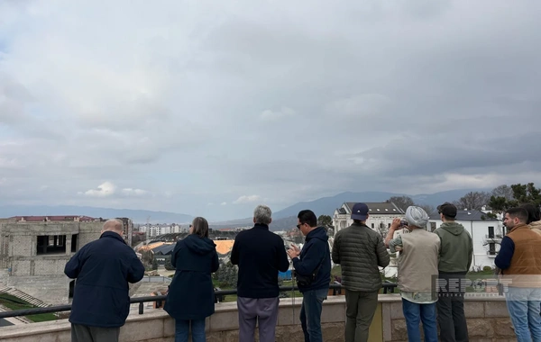 Beynəlxalq səyyahlar Xankəndidə olublar