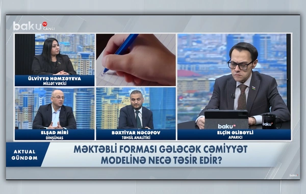 Aktual gündəm: Müəllim inanclıdırsa, bunu məktəbdə yaymalıdır?