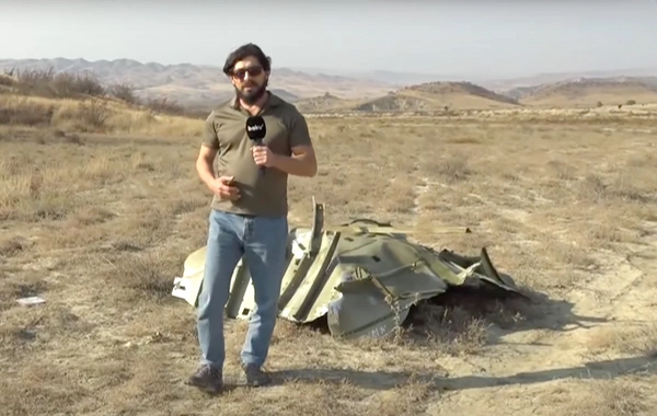 Türkiyə təyyarəsinin qəzaya uğradığı yerdən Baku TV-nin XÜSUSİ REPORTAJI