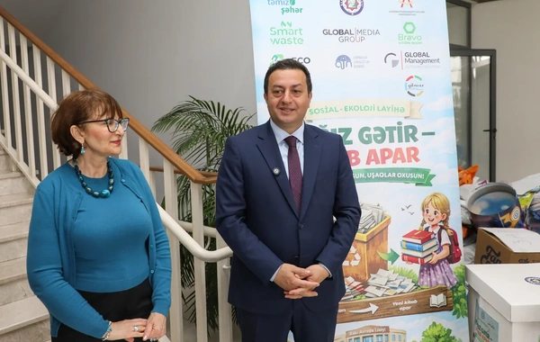"Kağız gətir - kitab apar" sosial-ekoloji layihəsinə start verildi