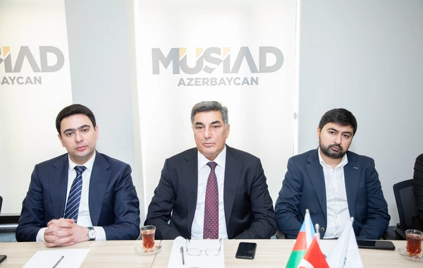 MÜSİAD Azərbaycanla VİDAL Özəl Sənaye Məhəlləsi arasında memorandum imzalandı