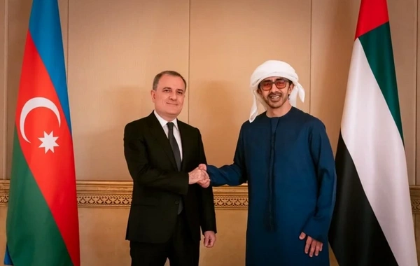 Azərbaycan və BƏƏ XİN rəhbərləri Əbu-Dabidə strateji tərəfdaşlığı müzakirə ediblər