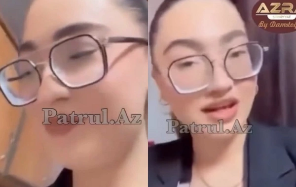 Şəkidə çay stəkanına tüpürən qız DANIŞDI