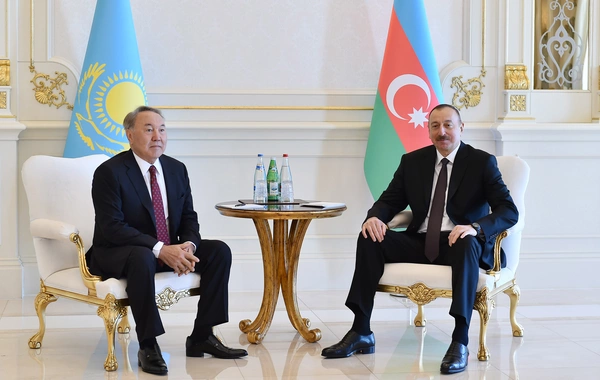 Nursultan Nazarbayev Prezident İlham Əliyevi təbrik edib
