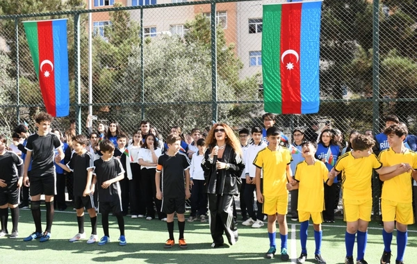 Bakıda Leyla Əliyevanın təşəbbüsü ilə keçirilən minifutbol turniri yekunlaşıb
