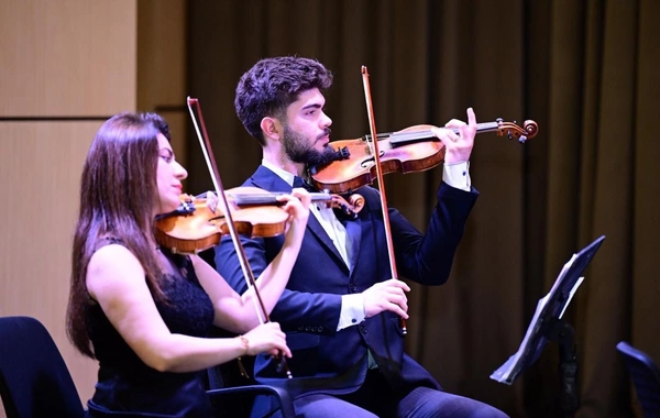 Xankəndi Mədəniyyət Mərkəzində ilk dəfə Milli Qurtuluş Gününə həsr olunan təntənəli konsert keçirilib